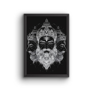 buy lord brahma poster online