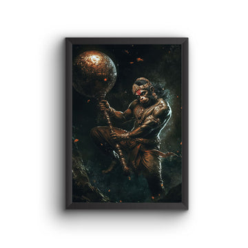 buy lord hanuman poster online