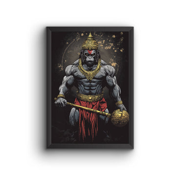 buy lord hanuman poster online