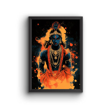 buy lord krishna poster online