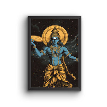 buy lord vishnu poster online