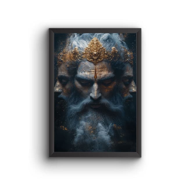Lord Brahma Posters