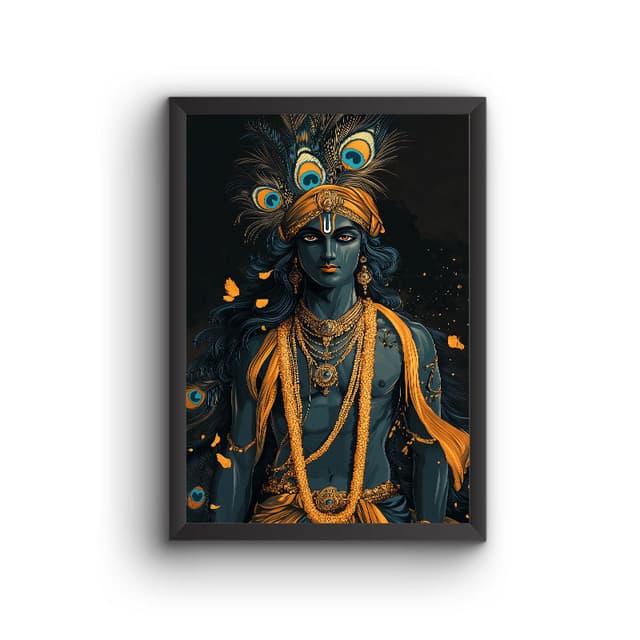 Lord Krishna Posters