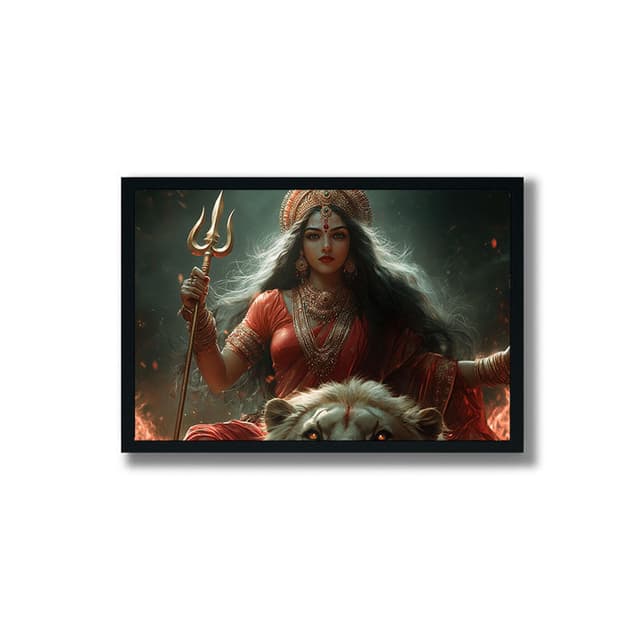 Goddess Durga Modern Art | DCDR02