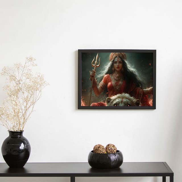 Goddess Durga Modern Art | DCDR02