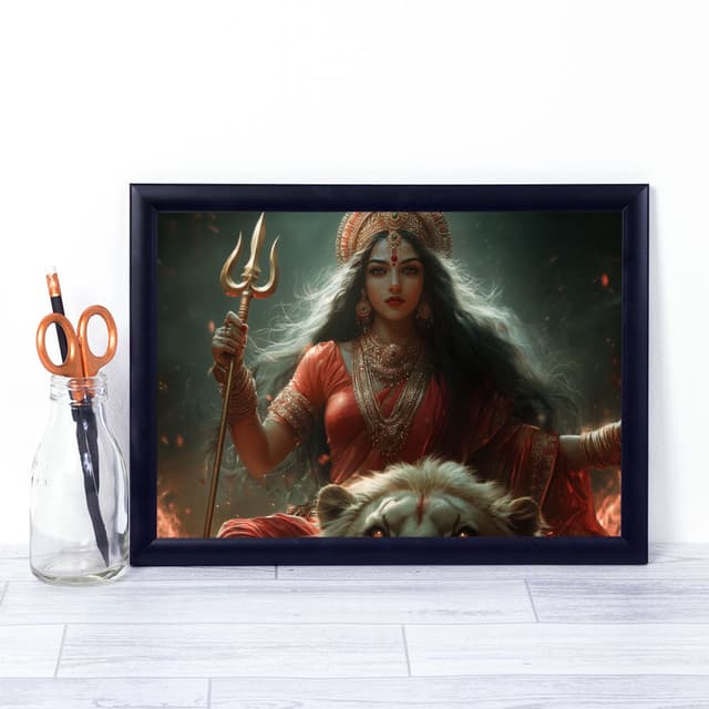 Goddess Durga Modern Art | DCDR02