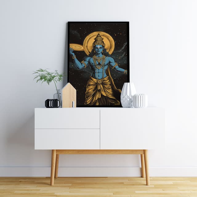Lord Vishnu Celestial Art | DCVI04