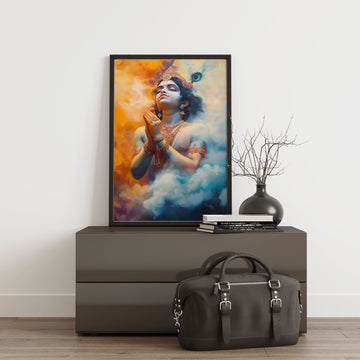 Lord Krishna Abstract Art | DCKR03