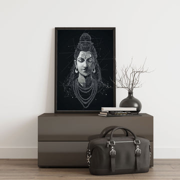 Lord Shiva Polygon Art | DCSH13