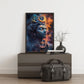 Lord Shiva Abstract Art | DCSH16